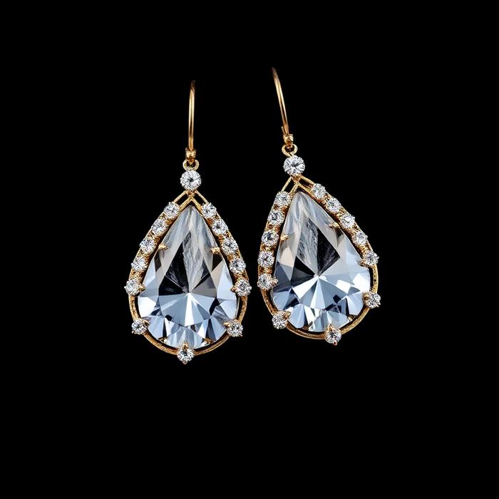 Drop earrings