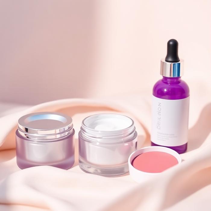 Glow skincare set